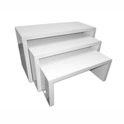 Juego de 3 Mesas Laqueadas